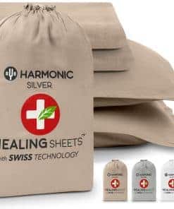 Juego de sábanas HARMONIC SILVER Silver Ion -Duna