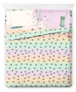 Juego de sábanas Jay Franco Minecraft Creeper en tamaño