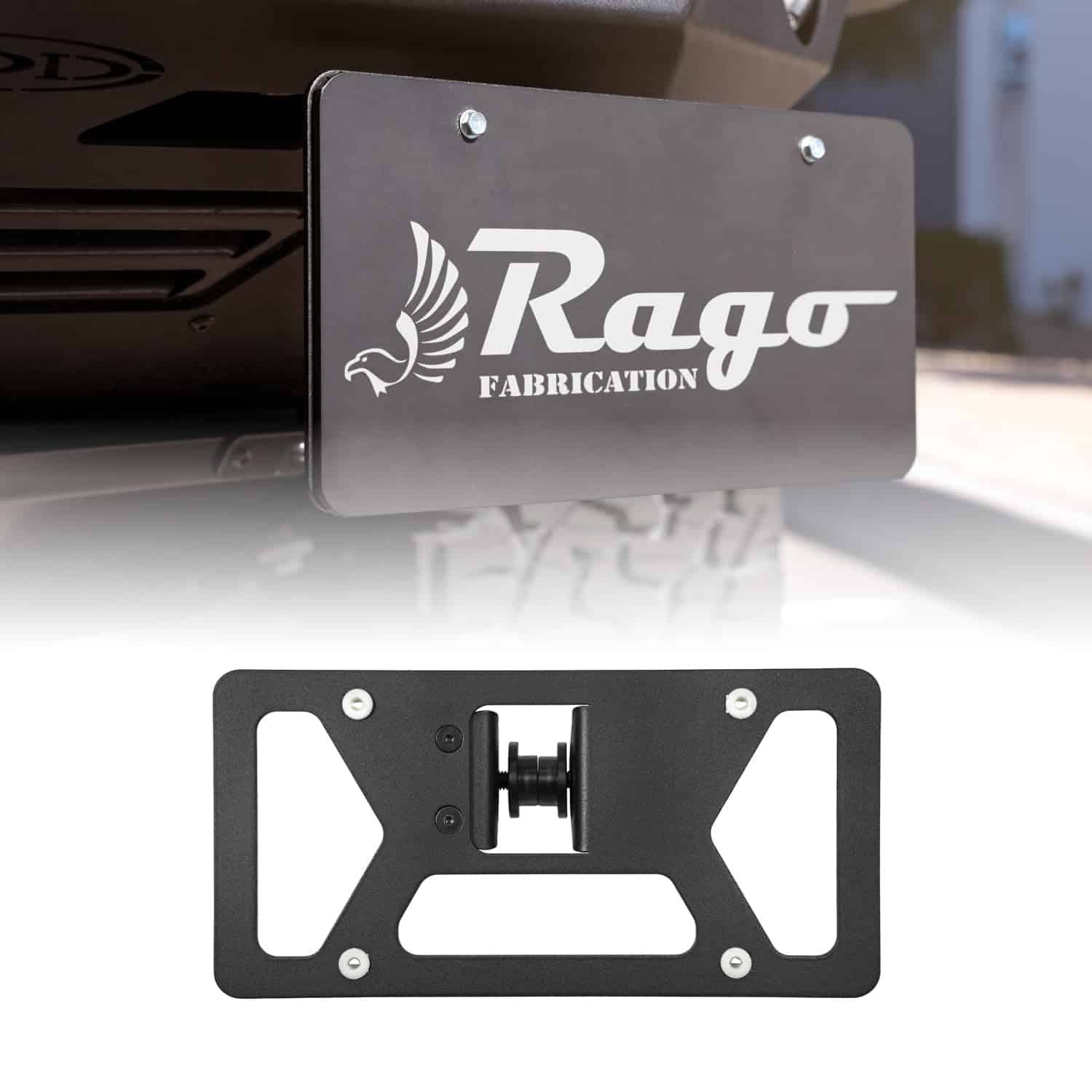 Soporte de placa de matrícula del parachoques delantero