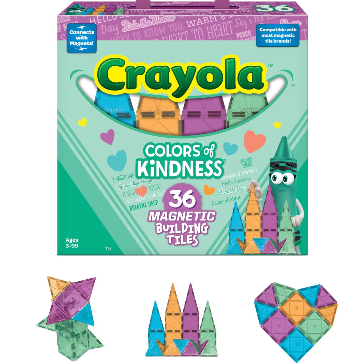 Set de Construcción CreateOn Crayola Colors of Kindness,