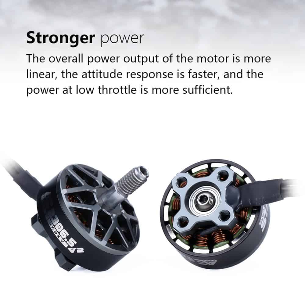 Motor Brushless Axisflying 4pcs 2306 1960KV 6S AE2306.5 V2 - Imagen 6