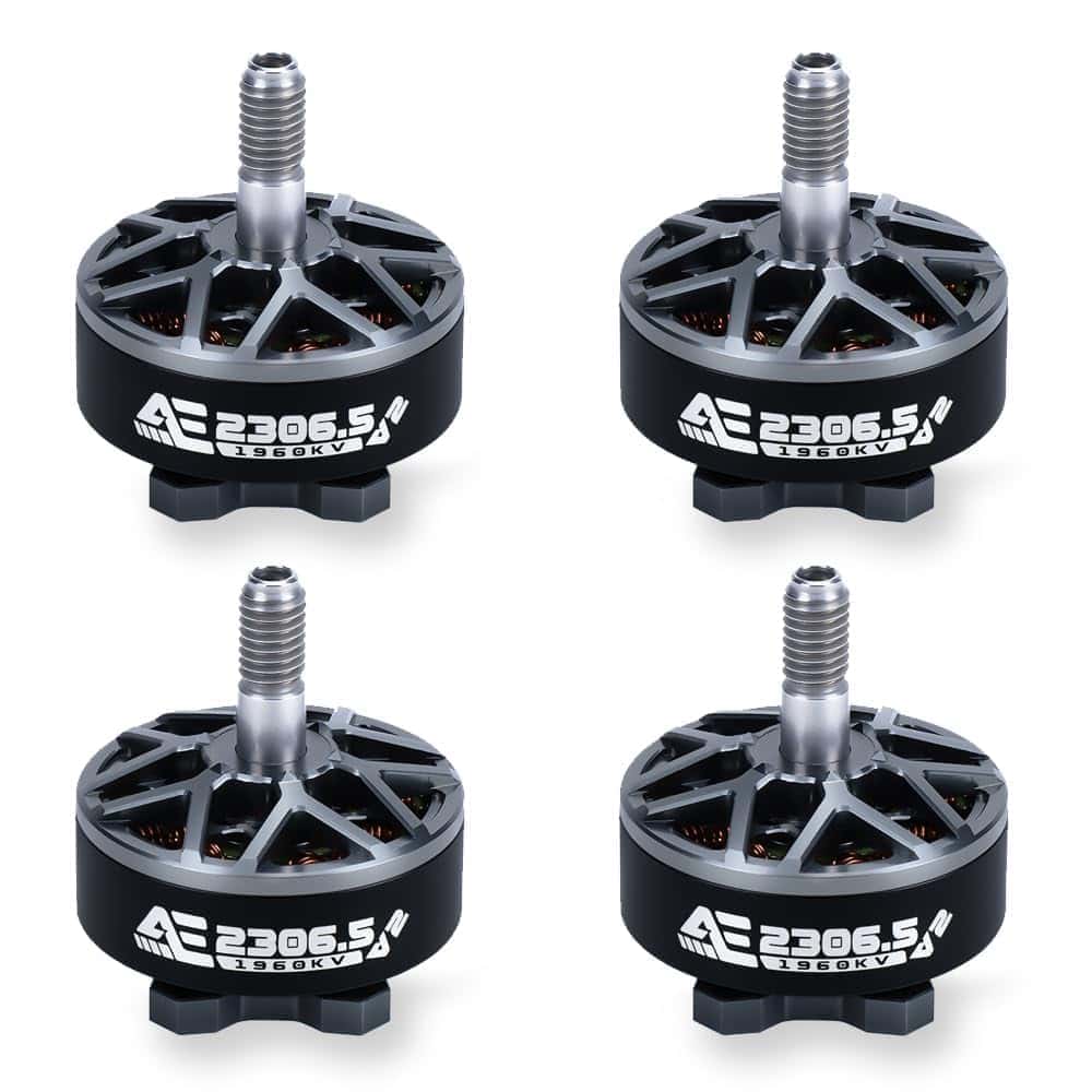 Motor Brushless Axisflying 4pcs 2306 1960KV 6S AE2306.5 V2