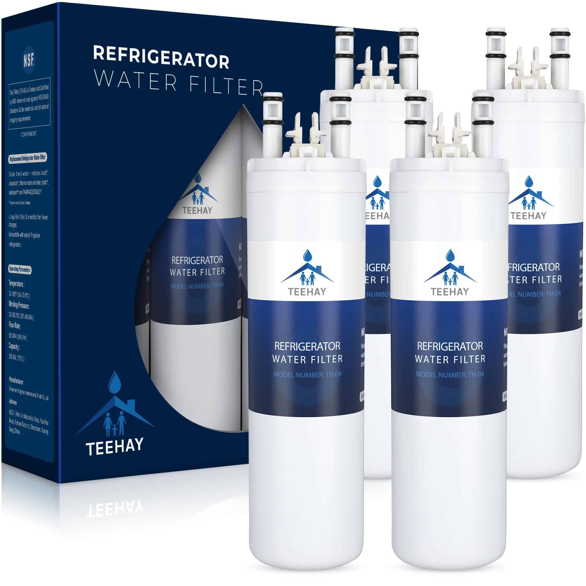 Filtro de Agua TEEHAY WF3CB para Refrigerador, Repuesto