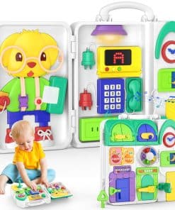 Juguetes Montessori para Niño Niña de 1-2 Años, Tablero de