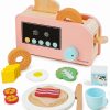 Set de Cocina para Niños Pillowhale, Tostadora de Juguete