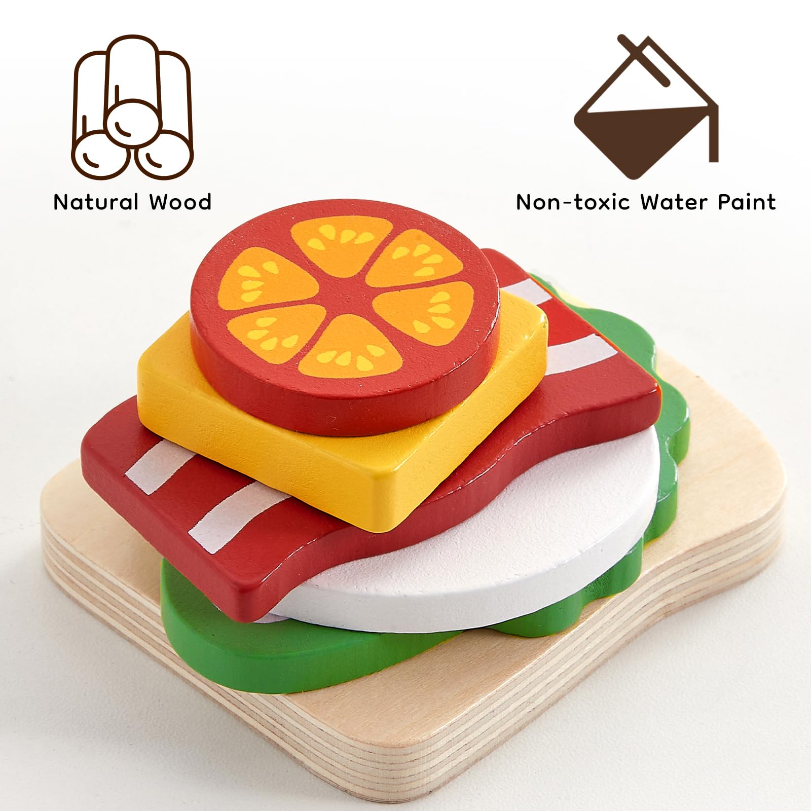 Set de Cocina para Niños Pillowhale, Tostadora de Juguete - Imagen 5