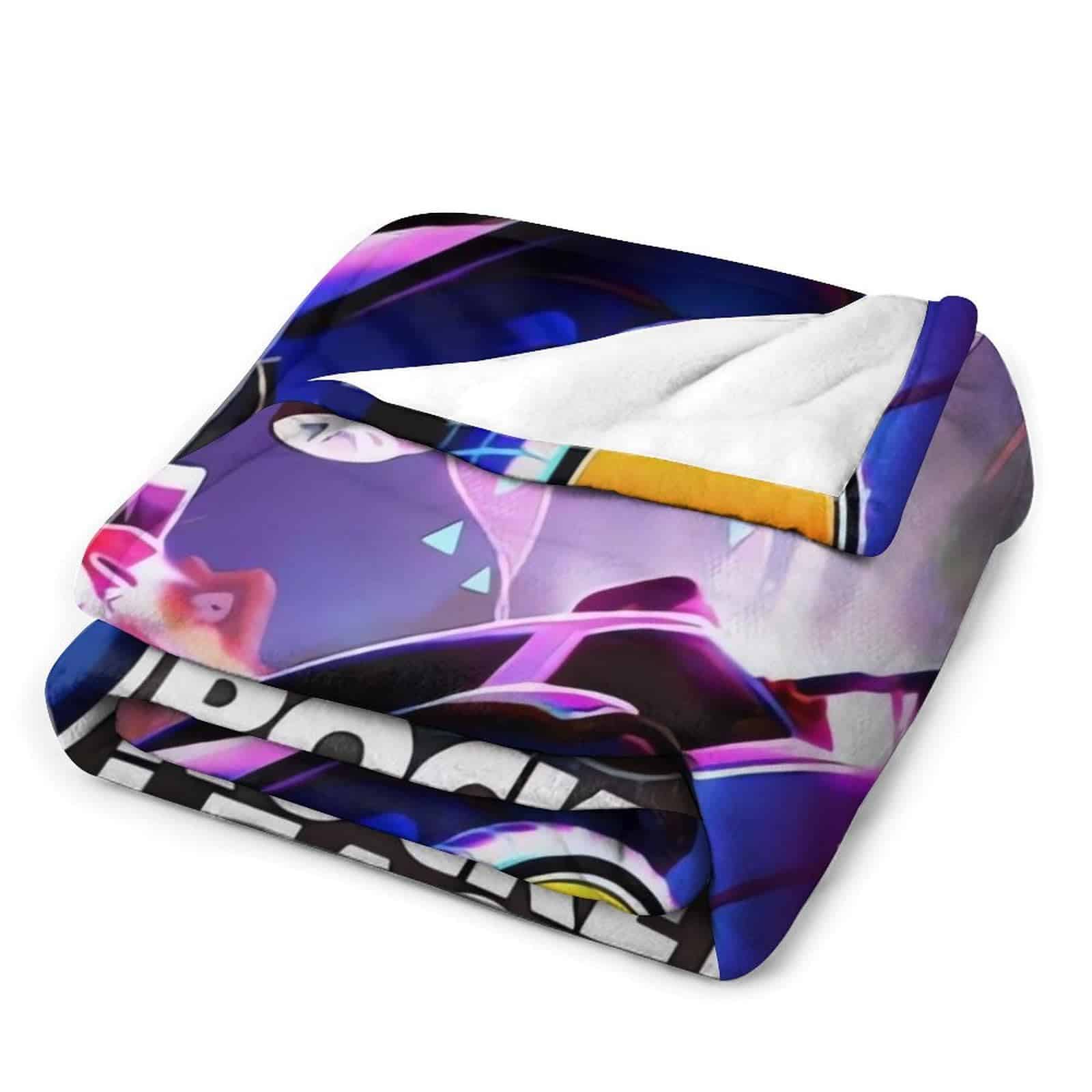 Manta de felpa de franela suave impresa con el juego Rocket - Imagen 4