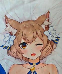 Funda de almohada Dakimakura de cuerpo abrazable de anime