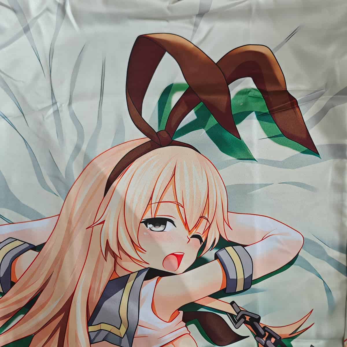 Funda de almohada Dakimakura con temática de la chica de