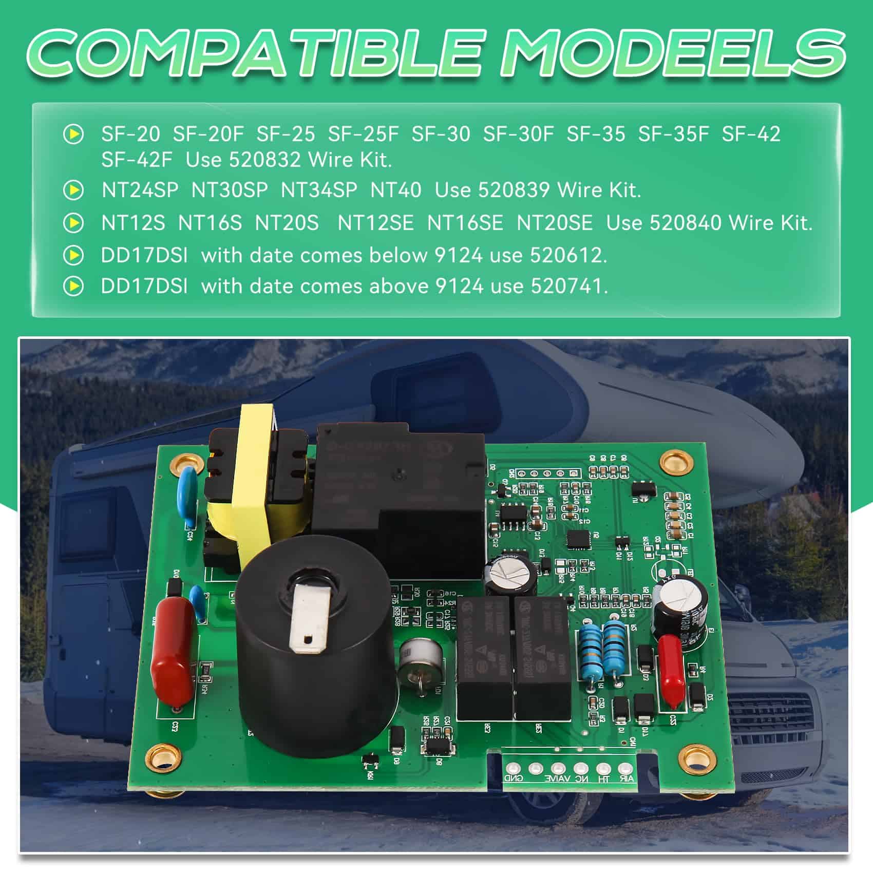 Tarjeta de Circuito Upgrade 520820 con Control de - Imagen 3