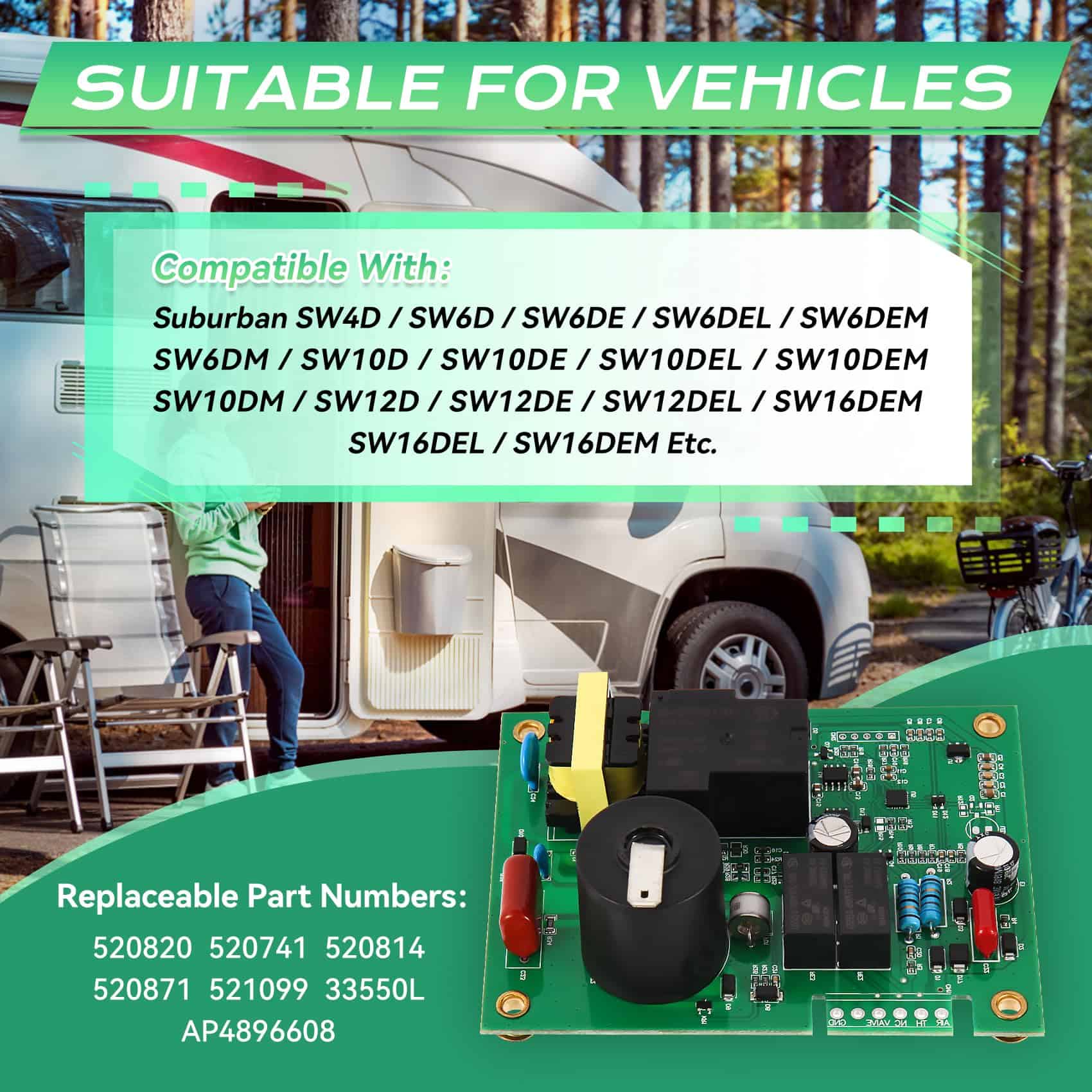 Tarjeta de Circuito Upgrade 520820 con Control de - Imagen 4