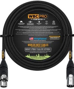 Cable Balanceado Star-Quad Ultra-Silencioso y -Negro