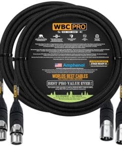 2 Unidades - Cable Ultra-Silencioso Ultra-Flexible Balanced
