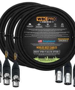 3 Unidades - 15 Pies - Cable WBC-PRO-Quad Ultra-Silencioso