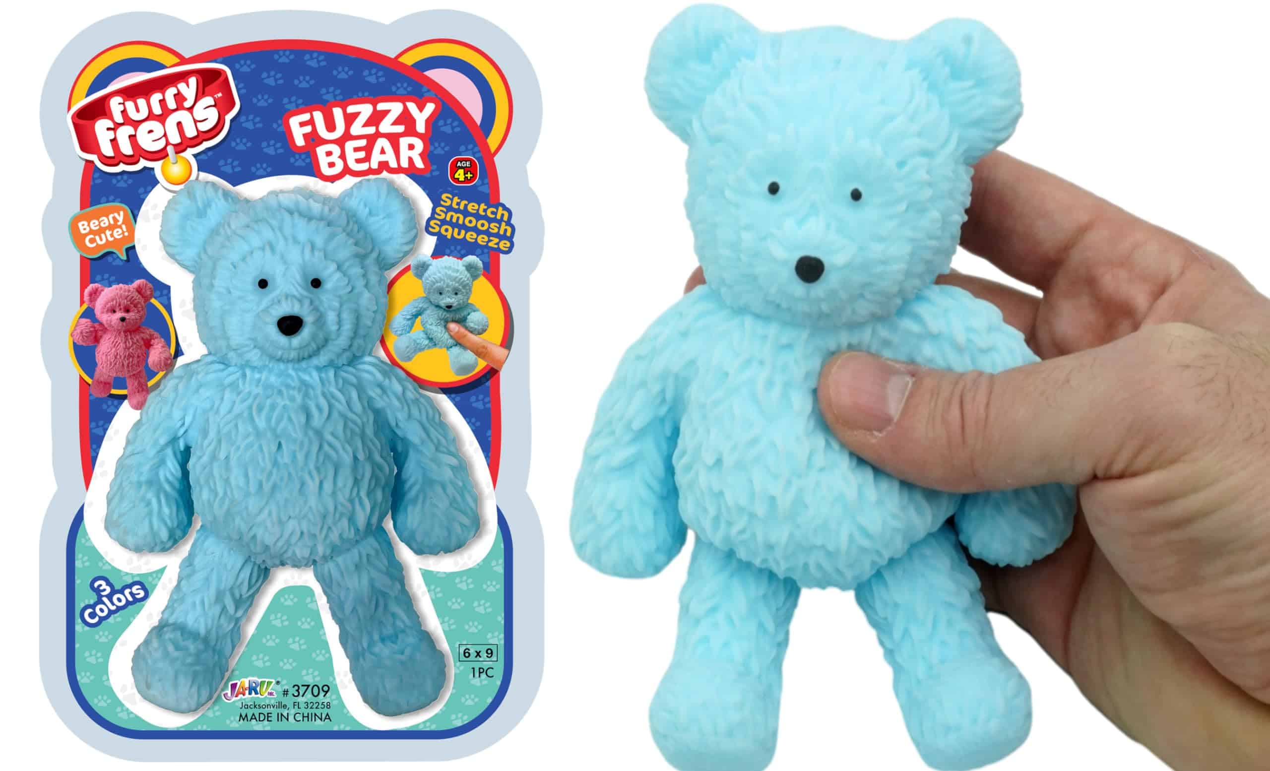 Juguete JA-RU Jumbo Squishy Gummy Bear (12 Osos Surtidos) - Imagen 8