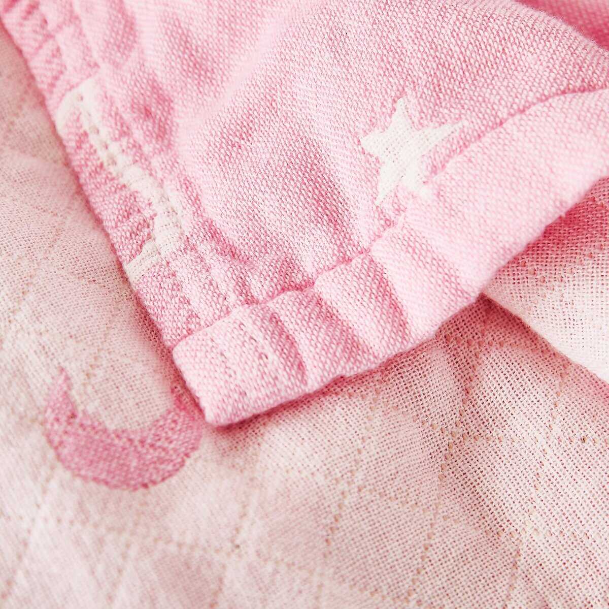 MEJU Love Star Moon Pink Heart Manta Decorativa de Todas - Imagen 7