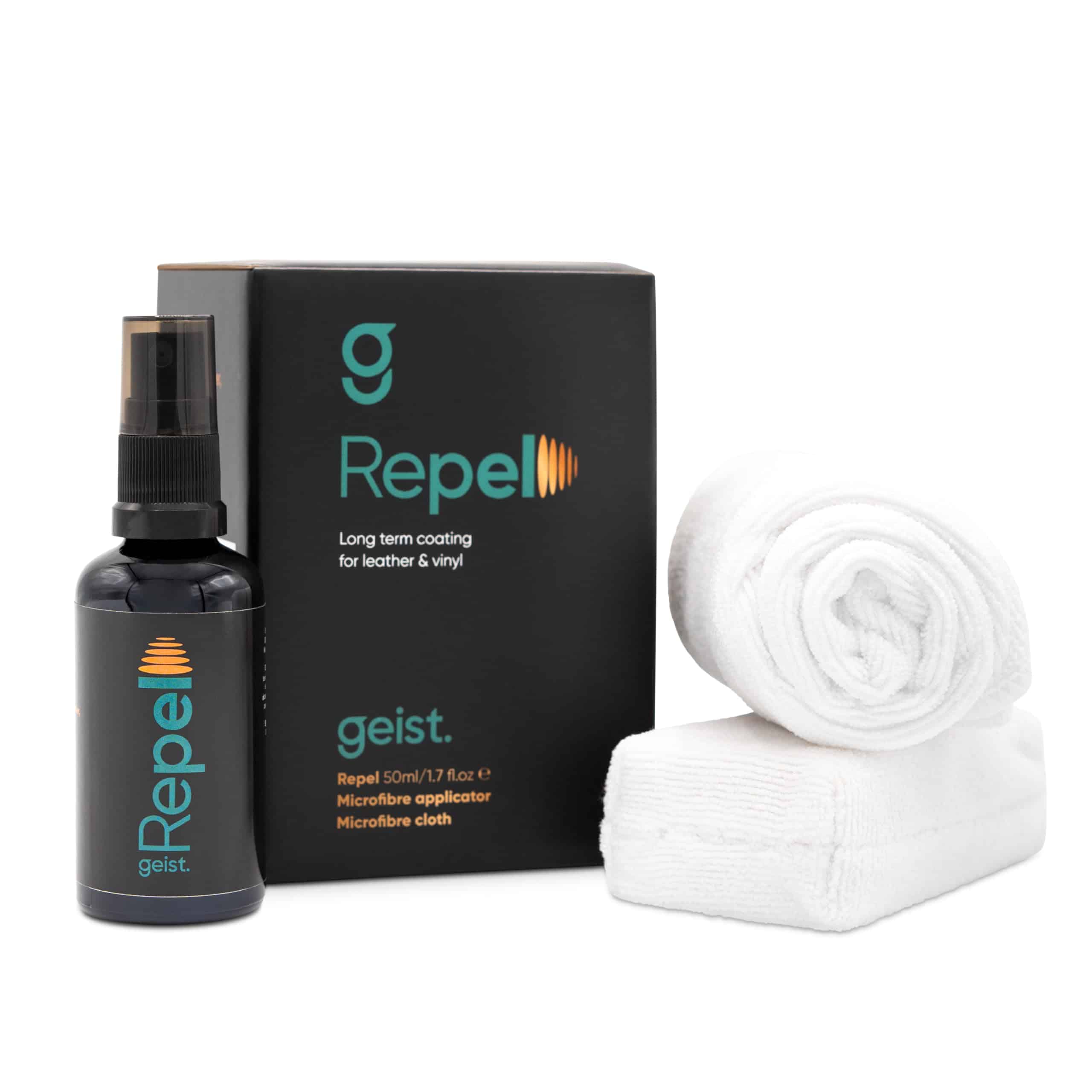 Geist. Repel | Recubrimiento híbrido de polímero para cuero