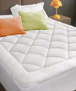 Deluxe Topper de Colchón de Bambú Tamaño Queen, Acolchado