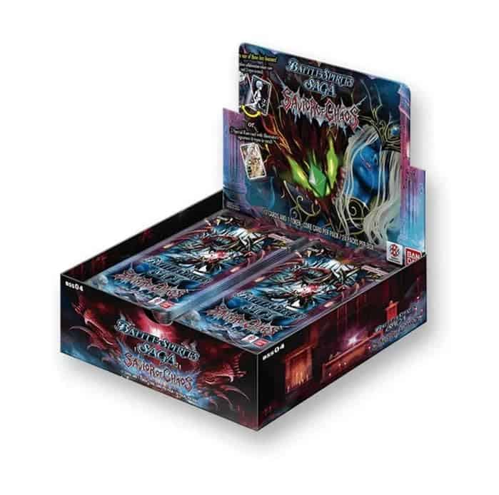 Caja de refuerzo de Bandai Namco Battle Spirits Saga TCG: