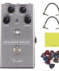 Pedal de Efectos Fender Engager Boost con Paquete de 2