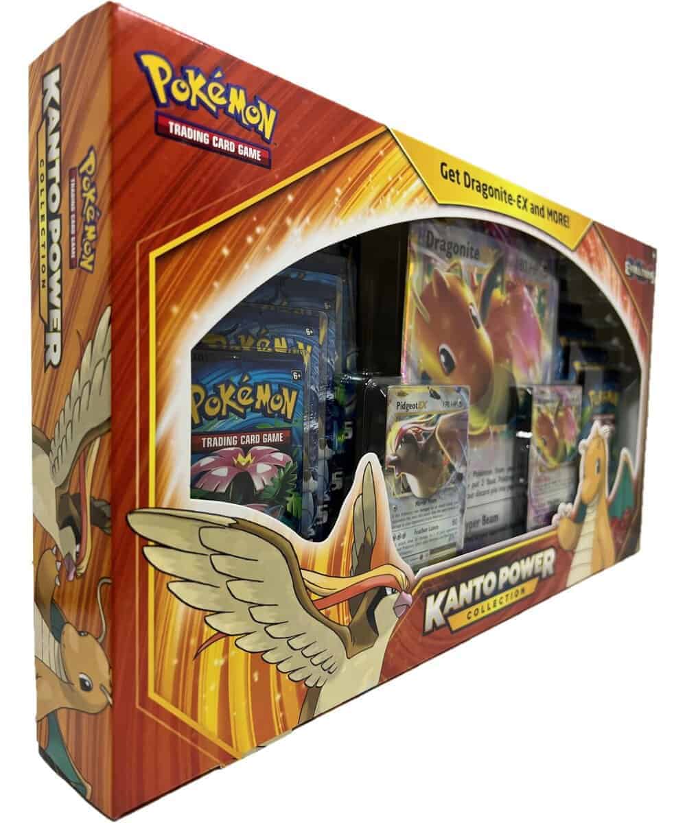 Pokemon TCG: Dragonite EX Pidgeot EX Kanto Power Premium