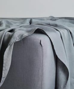 Sábana Ajustable de Lino Bed Threads - 100% -Mineral