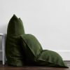 Funda de Almohada de Lino Bed Threads - 100% -Olive