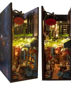 Kit DIY MiniAlley Book Nook - Dreamy - Miniatura de Casa
