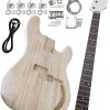Kit de Bajo Eléctrico DIY BYXSZ Estilo PB de 4 Cuerdas para