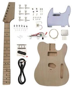 Kit de guitarra eléctrica DIY sin terminar BYXSZ: de 6
