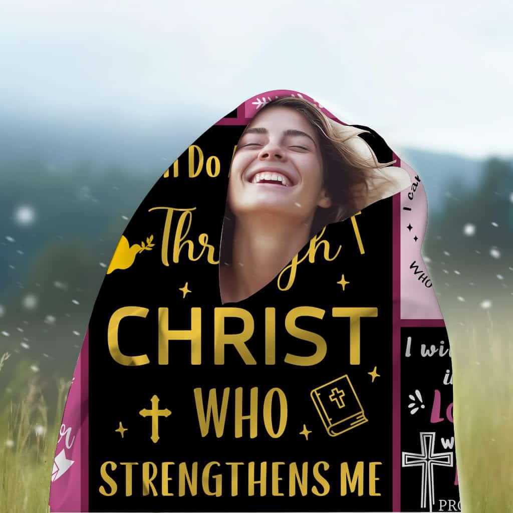 Manta Cristiana para Pensamientos Inspiradores Versículos - Imagen 5