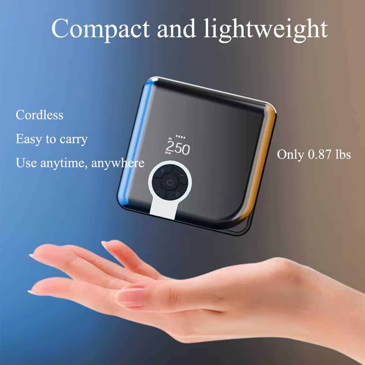 Compresor de aire portátil Zannful Tire Inflator, Bomba de - Imagen 9