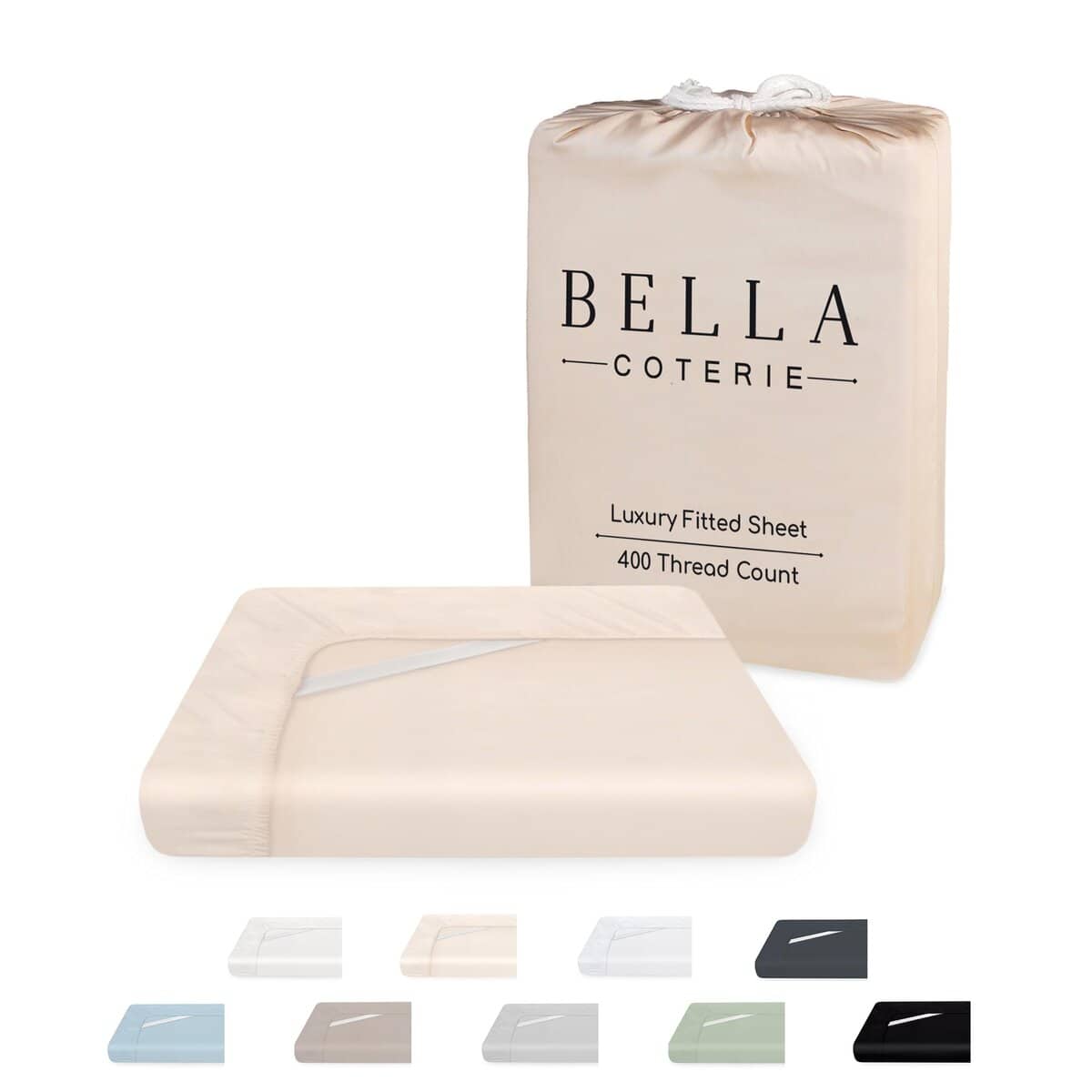 Bella Coterie Luxury Bamboo King Size Fitted Sheet | 100%
