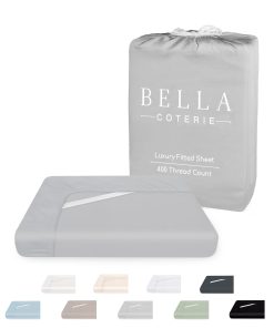 Bella Coterie Luxury Bamboo Sábana Ajustada Tamaño