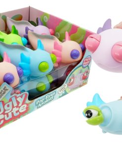 JA-RU Squeezy Pop-Eyes Axolotl Toy (12 Unidades Variadas)