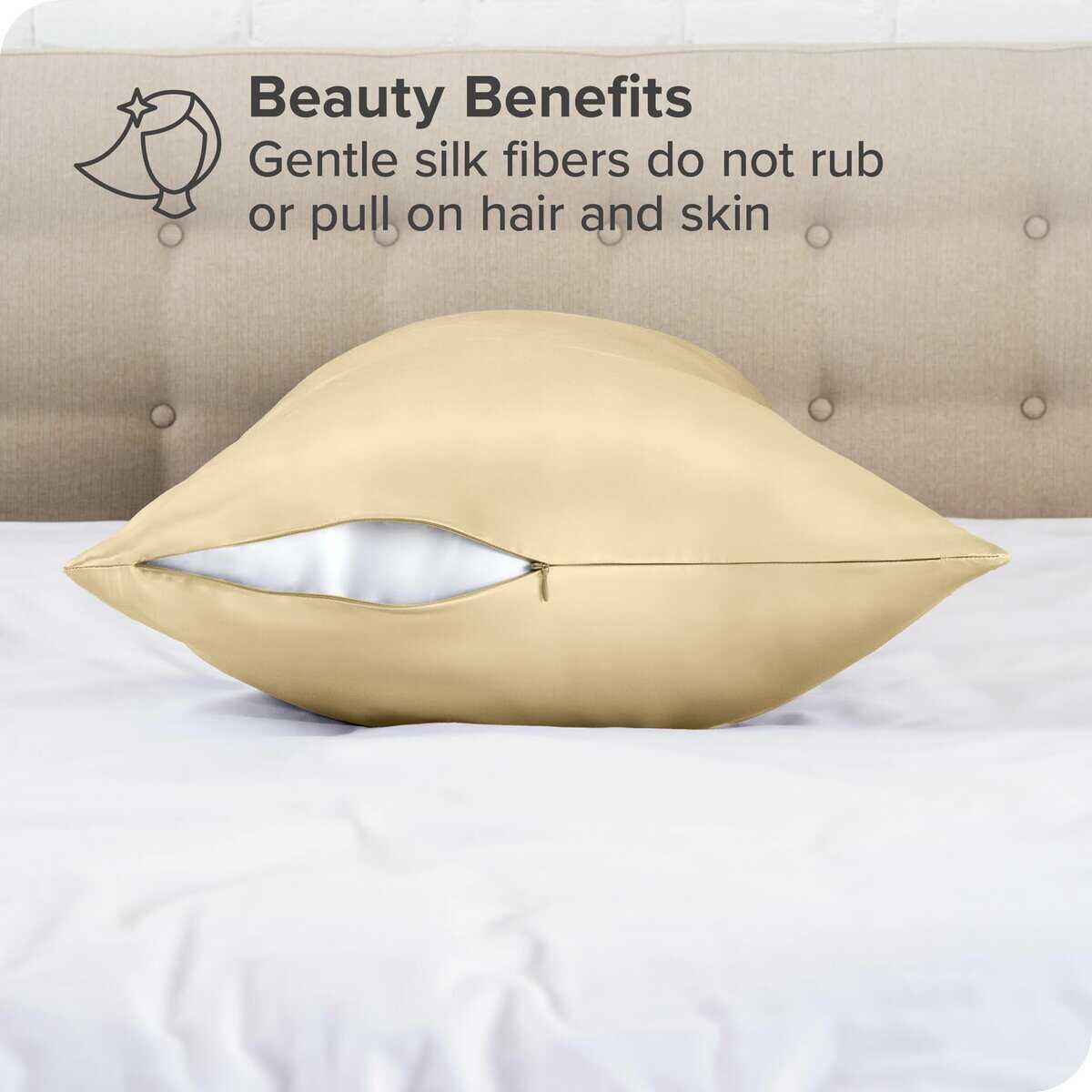 Funda de Almohada 100% Seda de Morera para Cabello y Piel - Imagen 5