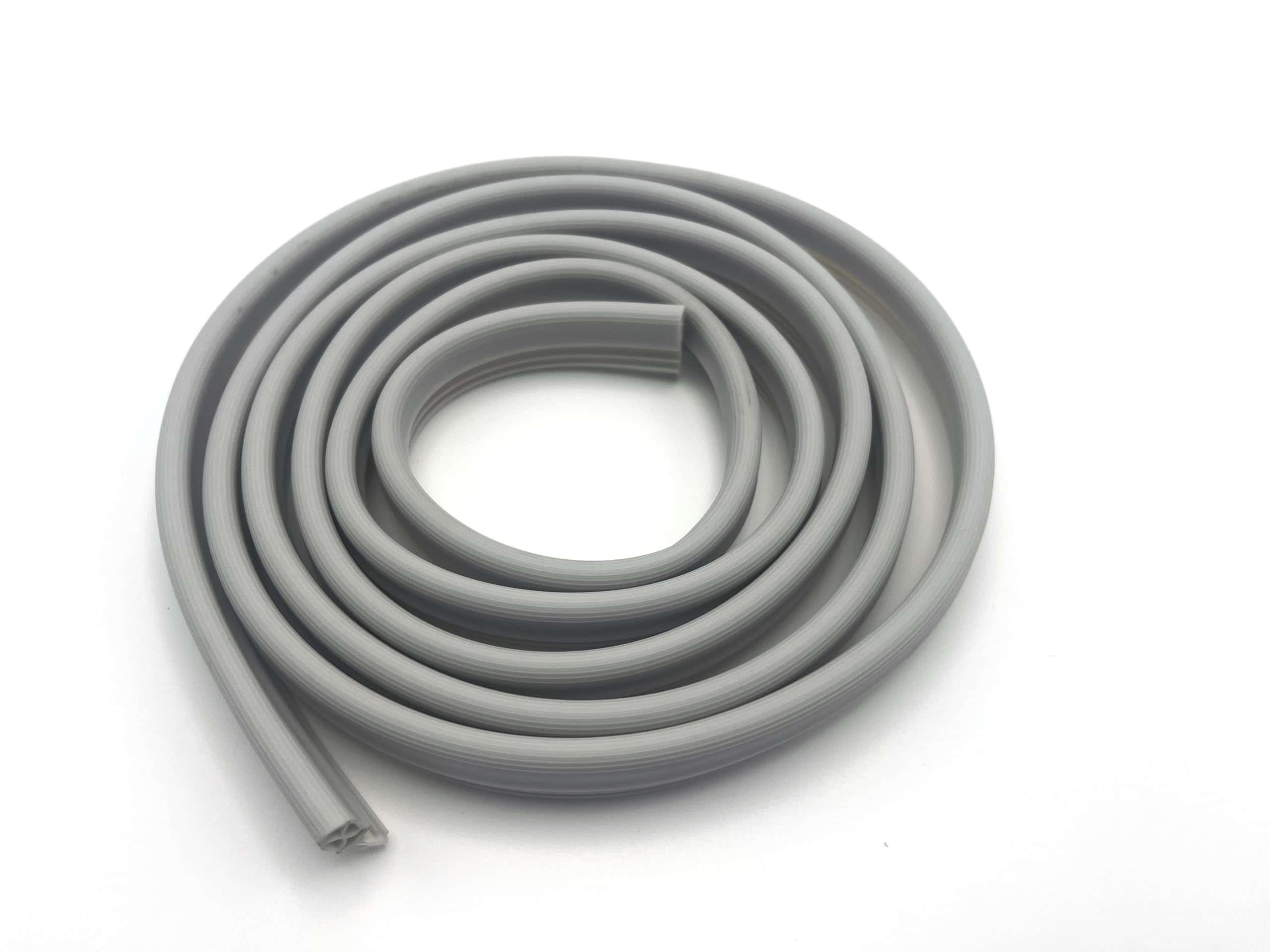 Sello de goma para puerta de lavavajillas WD8X229 (Blanco)