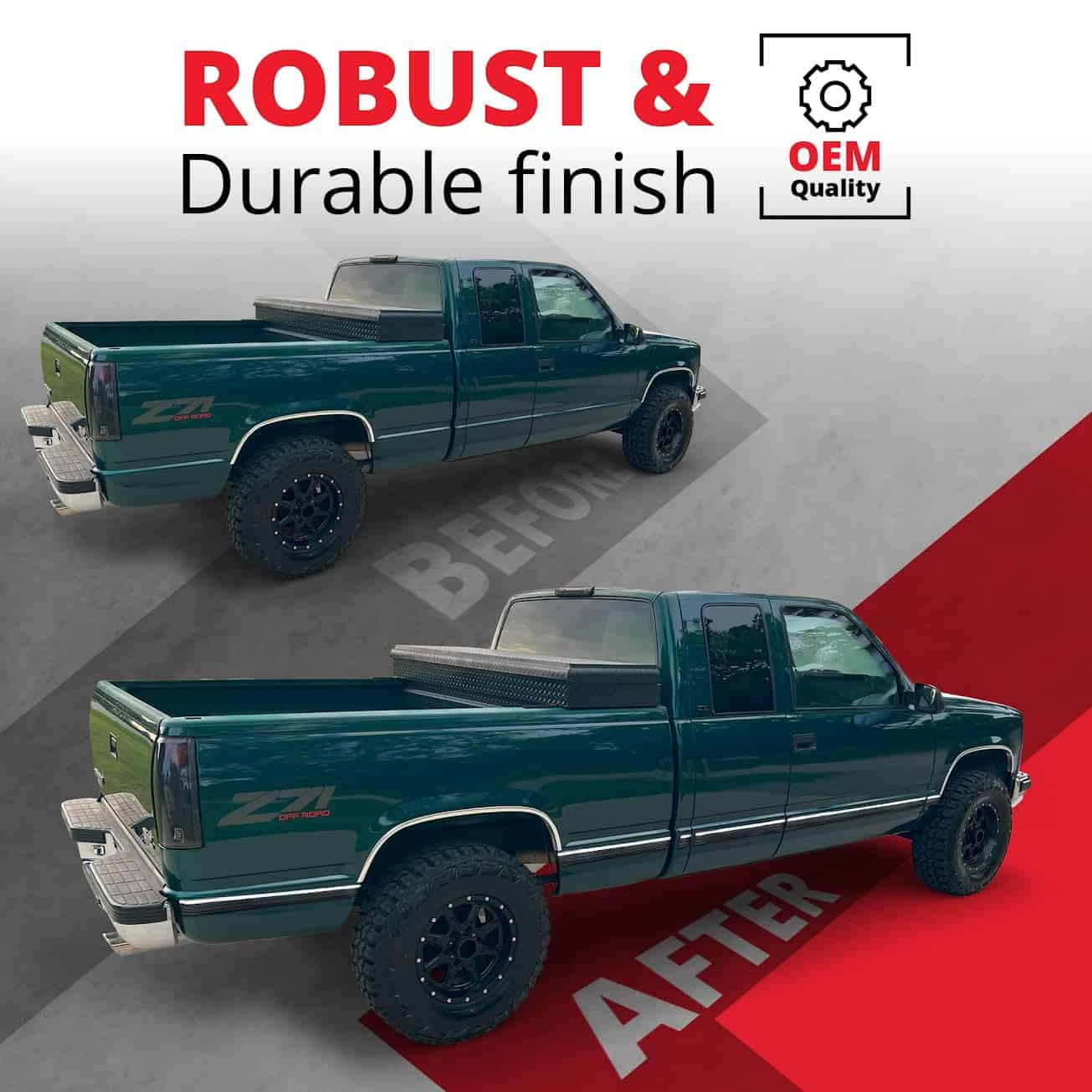 Moldura lateral de carrocería de reemplazo para 1988-99 - Imagen 7