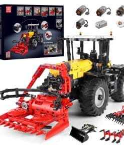 Mould King 4 en 1 Rastrillo Ensiladora Tractor Juguete de