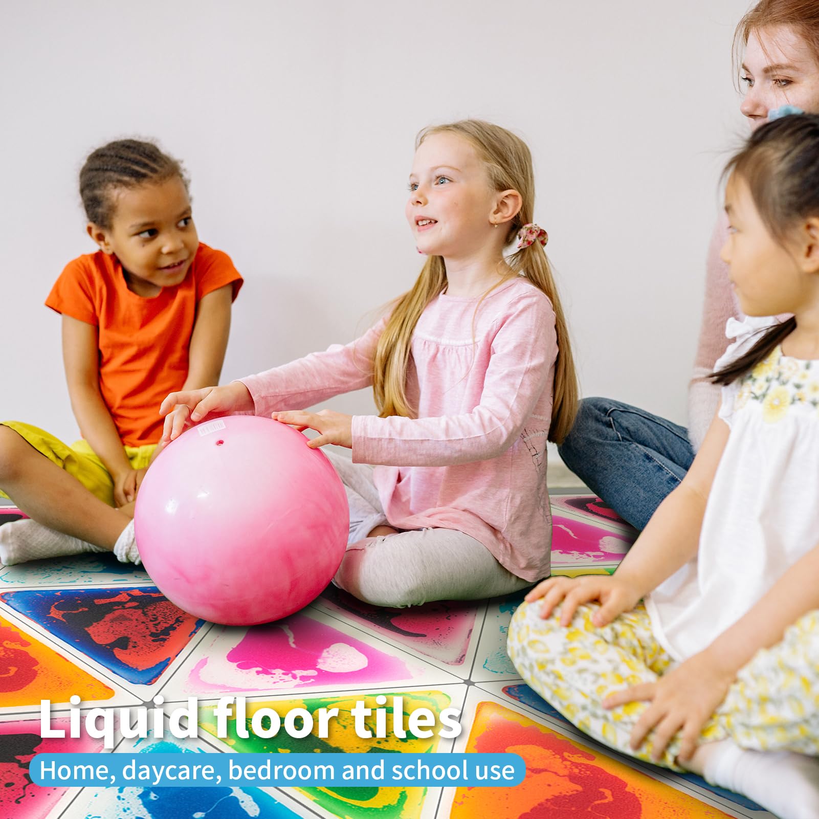 Art3d 6-Pack Triángulo Líquido Azulejos Sensoriales para el - Imagen 5