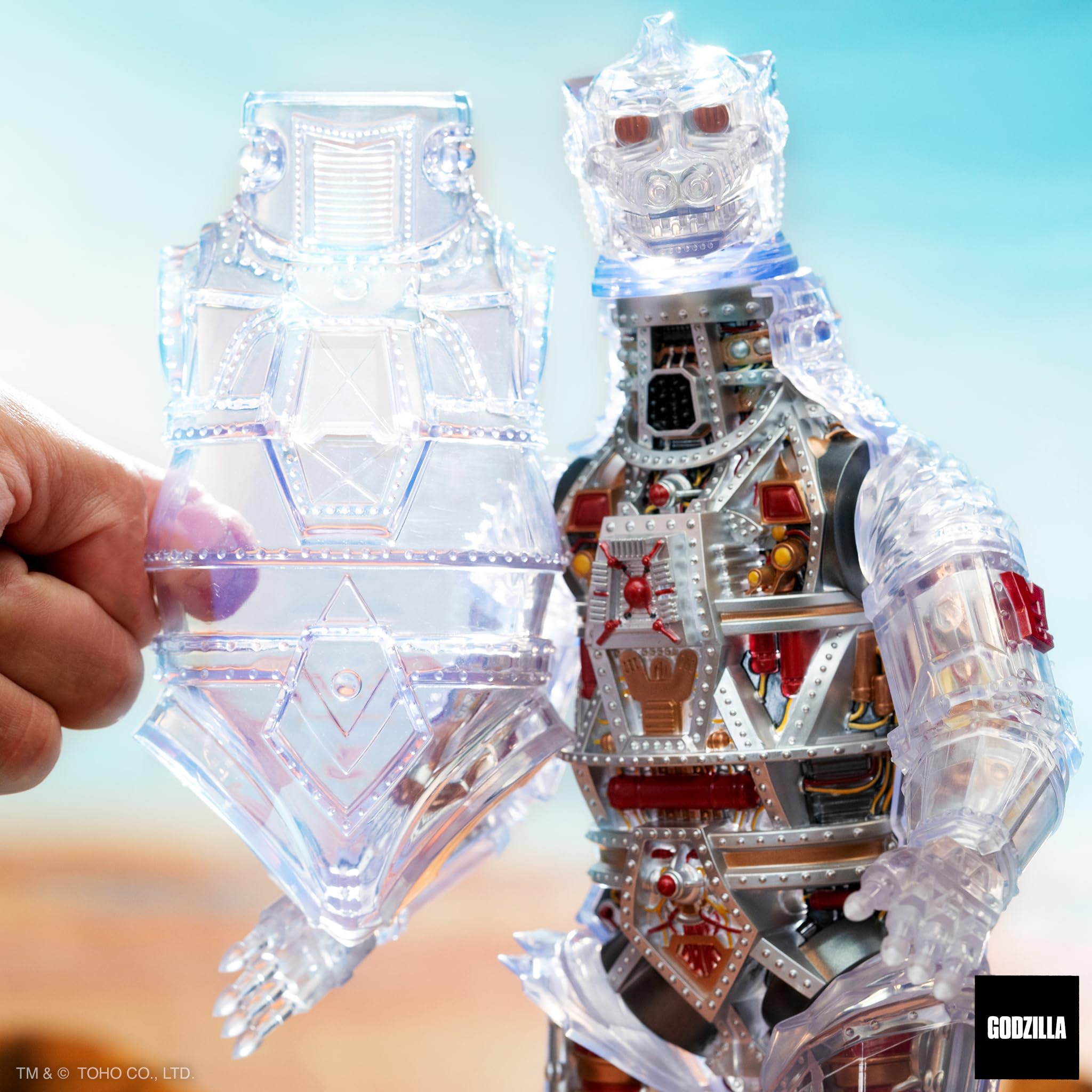 Super7 Super Cyborg Toho Mechagodzilla (Claro) - Figura de - Imagen 6