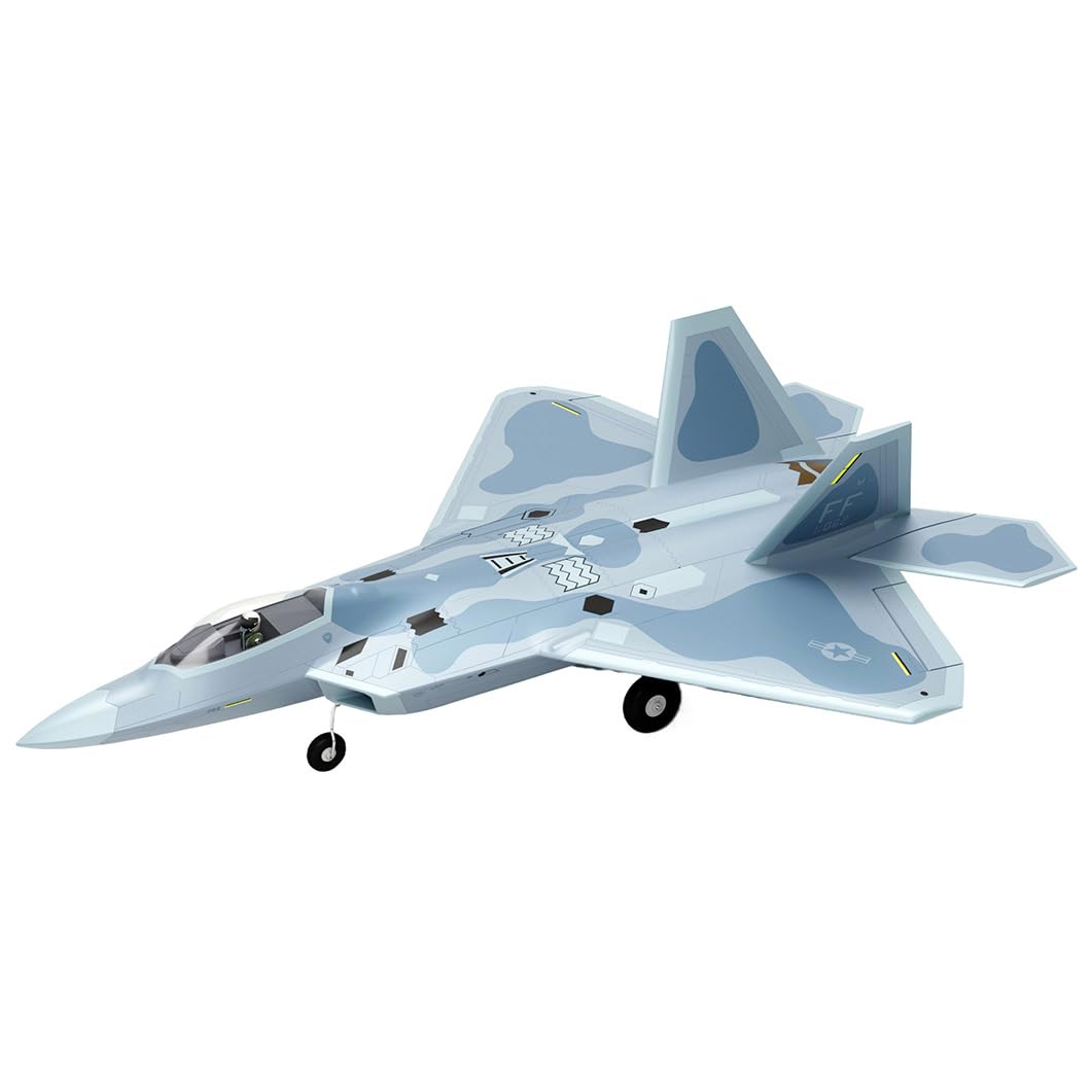 Avión RC XFLY-MODEL F-22 Raptor Twin 40mm EDF PNP 4S