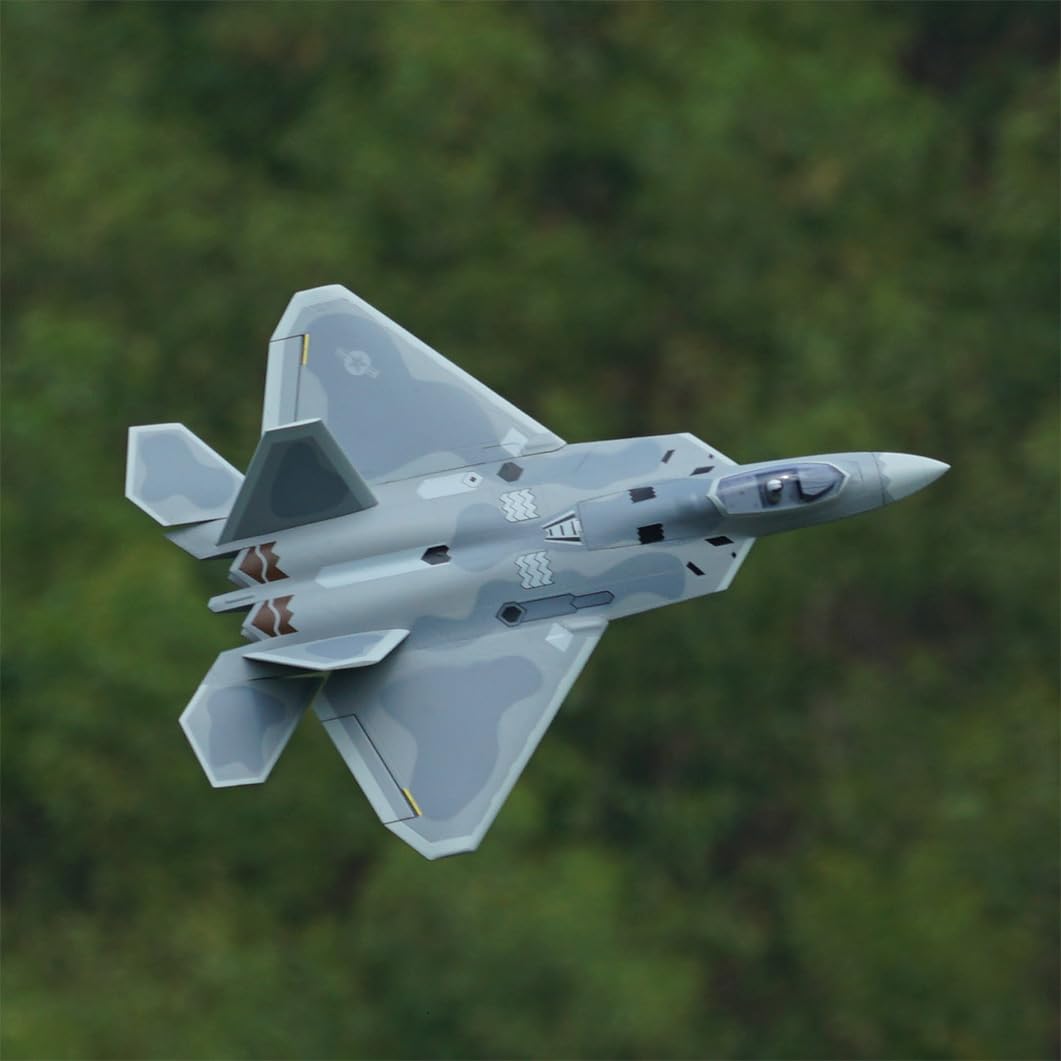 Avión RC XFLY-MODEL F-22 Raptor Twin 40mm EDF PNP 4S - Imagen 6