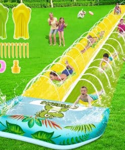 VEEST 33 FT Extra Long Tobogán de Agua para Niños y