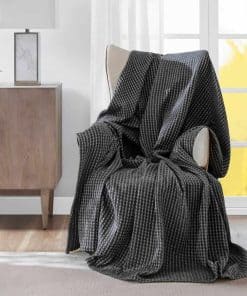 Cobertor térmico de cuadros de canasta mullido Meadow Park