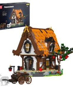 Mould King Juego de Construcción de Cabaña de Madera