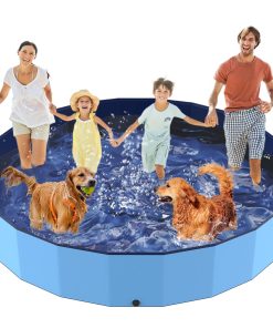 Piscina plegable para perros, 97" piscinas para perros