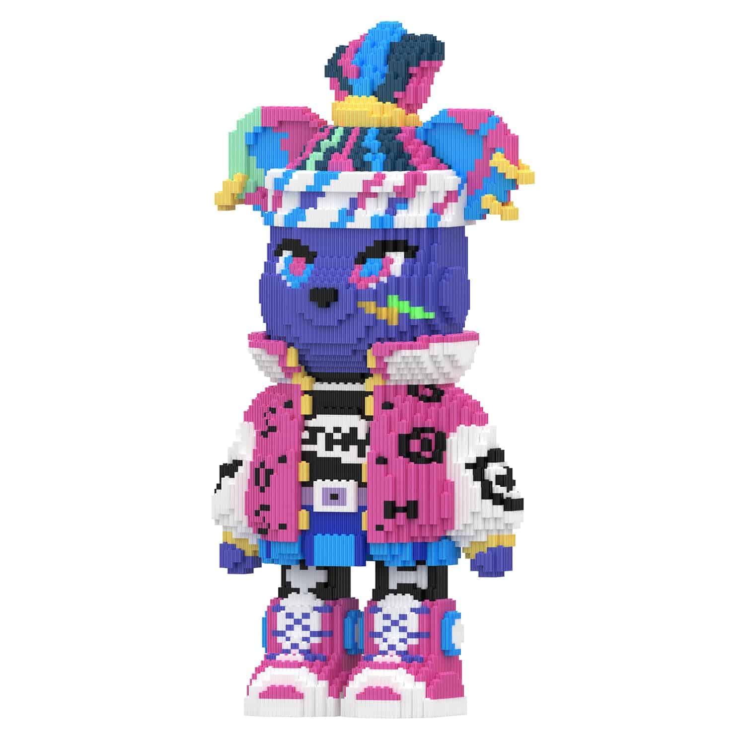 MEIGESI Set de Bloques de Construcción de Oso (7200 Piezas)