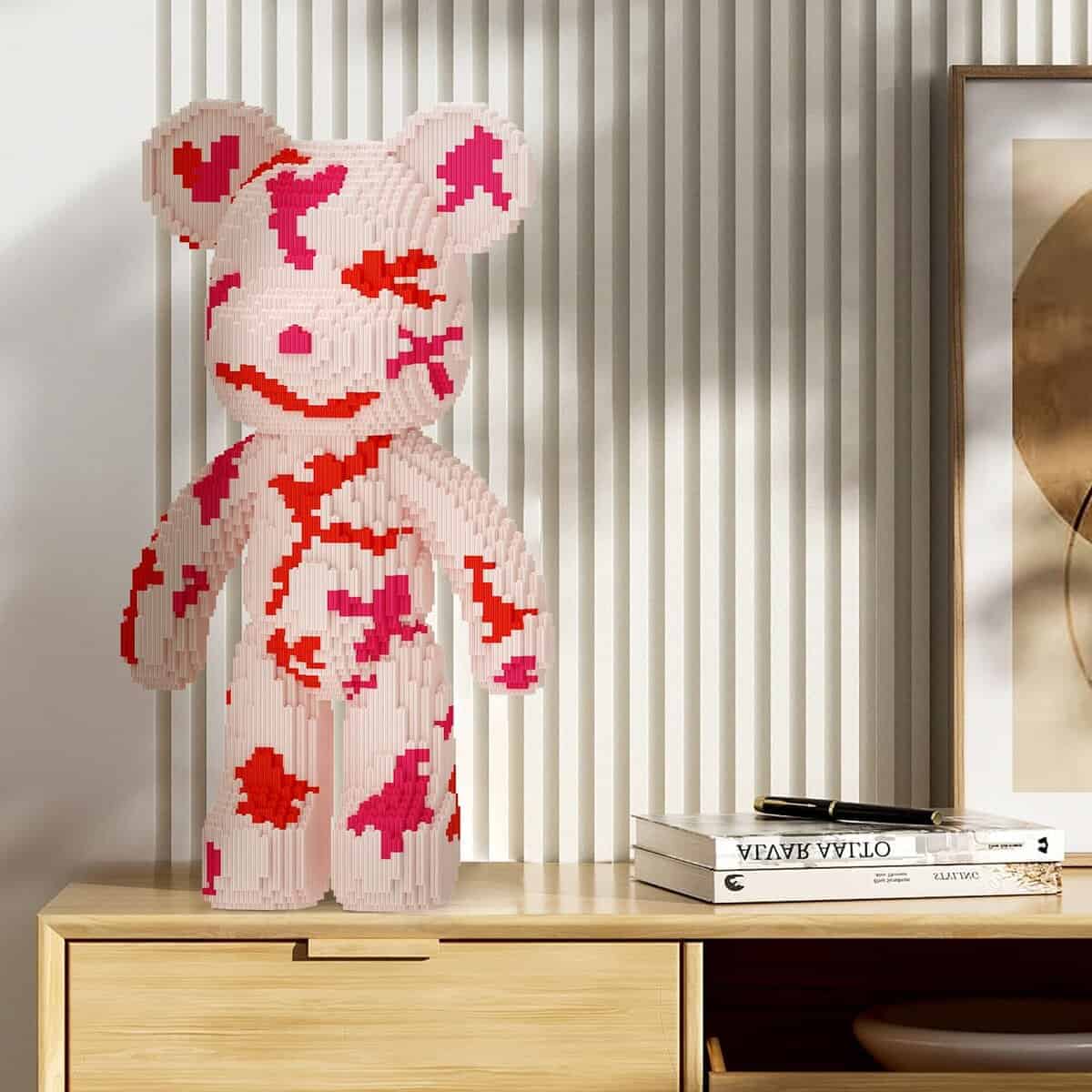 MEIGESI Bear Building Blocks (8000PCS) | 900% Bear Display - Imagen 6