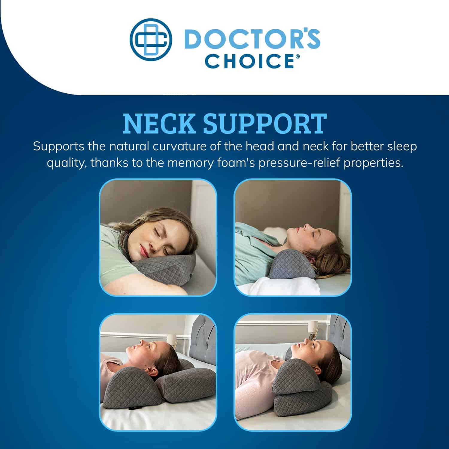 Almohada de Espuma Viscoelástica Versátil 12 en 1 Doctor's - Imagen 5